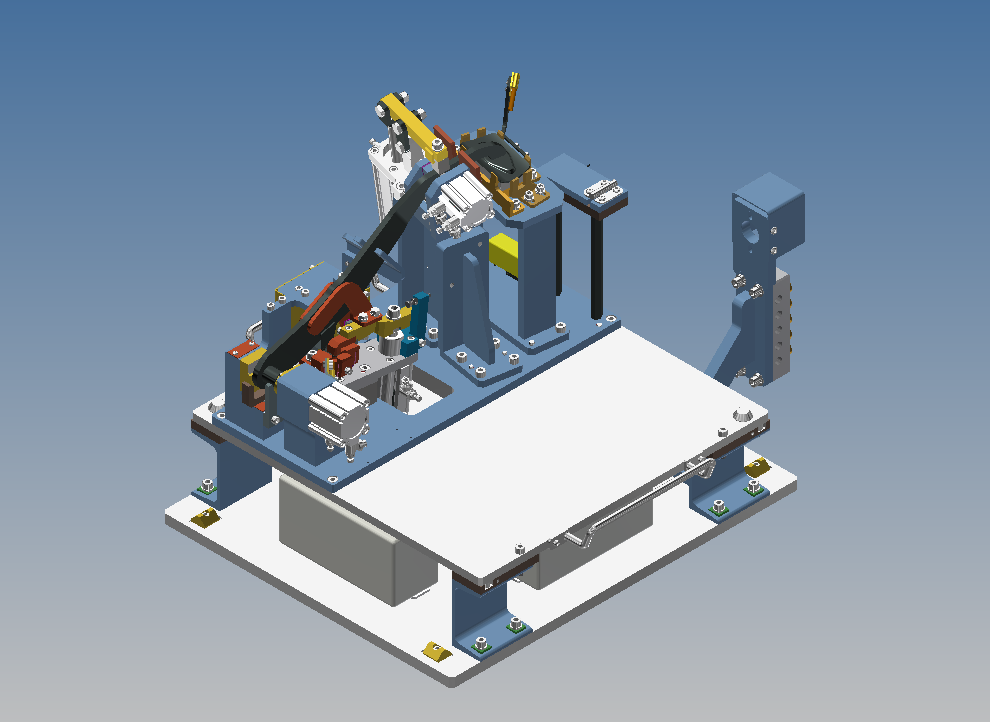 BKT座椅焊接夹具3D图纸 INVENTOR设计 附STP